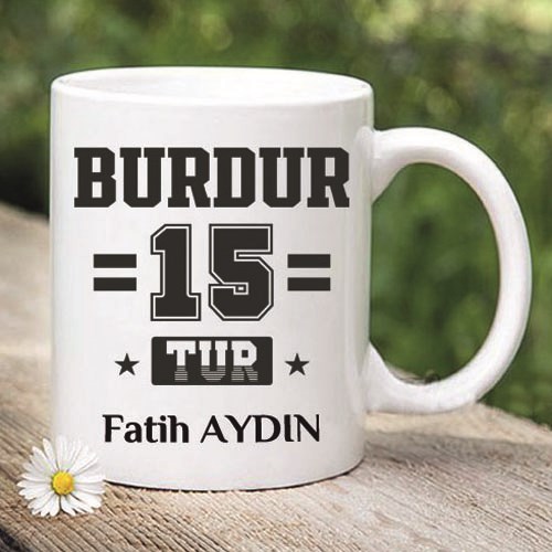 Burdur kupa bardak, Burdur bardak baskı